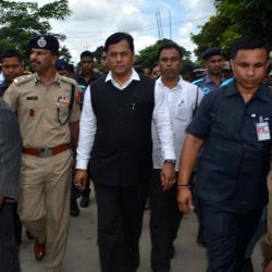CM Sarbananda Sonowal visits Balajan Tiniali