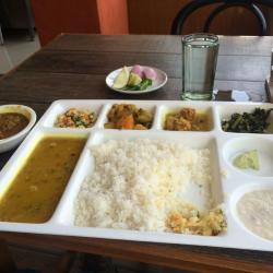 Mother's Kitchen, Paltan Bazar serves veg platter