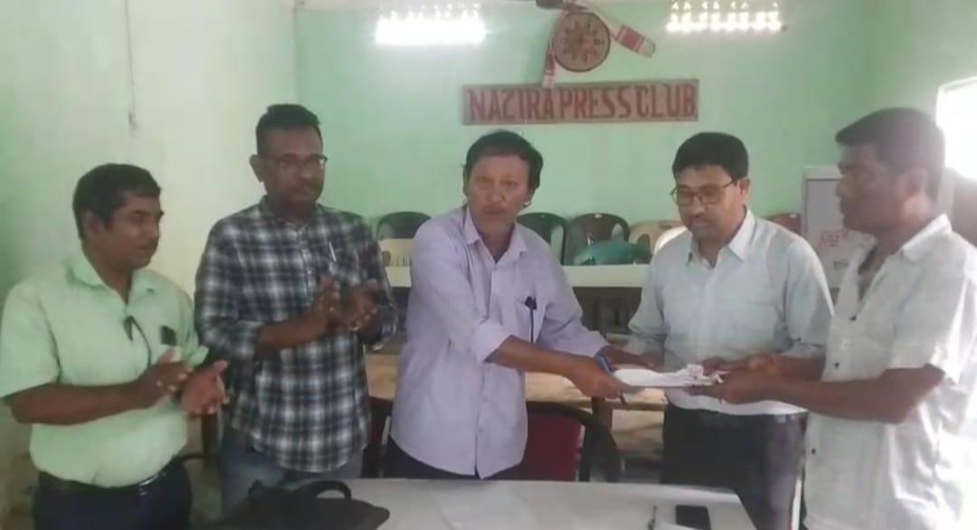 New Executive Committee of Nazira Press Club Takes Charge