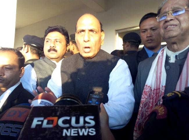  Rajnath Singh at SAI Centre, Kokrajhar