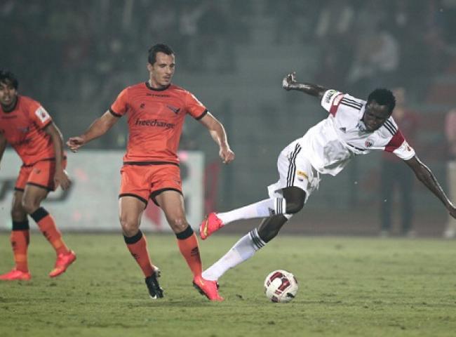 Kondwani Mtonga scored the only goal for NorthEast United FC 