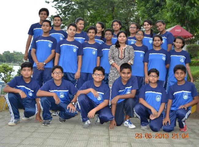Assam State Rowing team