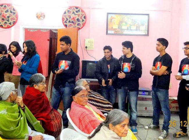 Interaction programme with senior citizens