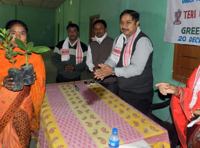 Farmers training on quality planting material and crop production at Lakhimpur in Darrang