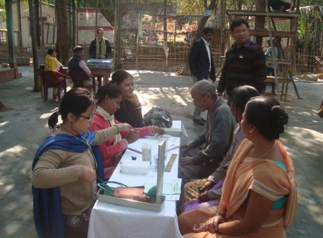 Health Camp at Pamohi