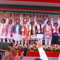 Gaurav Gogoi launches sharp attack on Assam BJP govt at massive Rangia rally