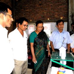 Sadhana Hojai,DC and NC Boro,IS,Udalguri visiting science models