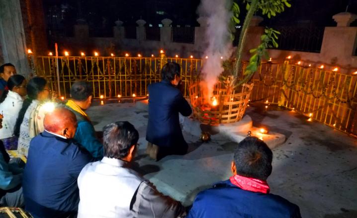 Bathou Prayer for CRPF martyrs