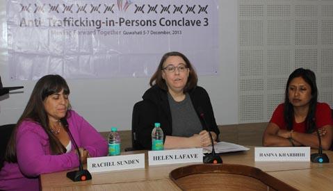 3rd Annual Trafficking in Persons Conclave - press meet. Photo: UB Photos
