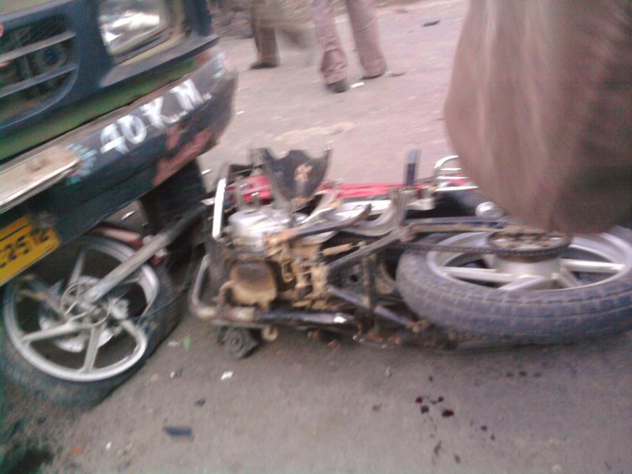 road mishap at Gelakey