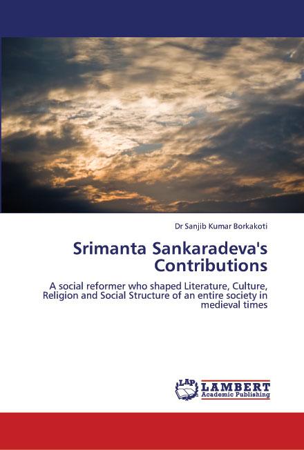 Lambert Academic Publishing publishes book on Srimanta Sankardeva