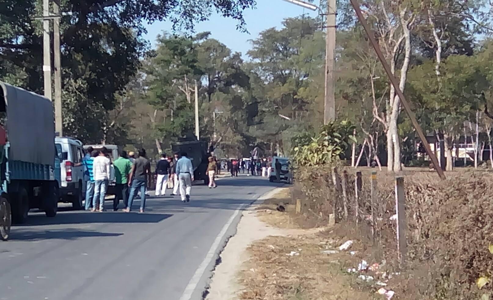 Police searching for more bombs in Dibrugarh convoy road