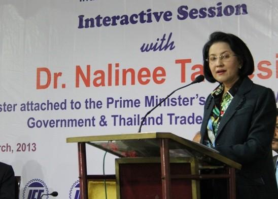 Dr. Nalinee Taveesin Permanent Representative, Prime Minister’s Office (PMO), Royal Thai Government