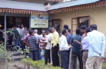 Long queue at a NRC Sava Kendra at Tezpur