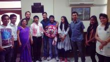 Anurag Saikia felicitated by INLI Foundation
