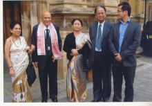 CM of Assam: Tarun Gogoi visit to Nehru Centre & Lord Swraj Paul on 26th June, 2013, London