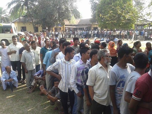 83% polling in Dhupdhara