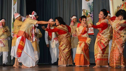 Four generations perform at London Bihu