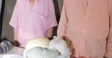 Police pick up 2 with explosive materials