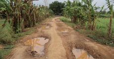 Deplorable roads in Karbi Anglong
