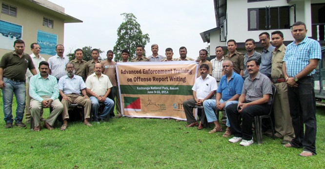 Enforcement training for KNP staff