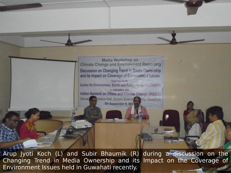 Crisis in environmental reporting: Bhaumik