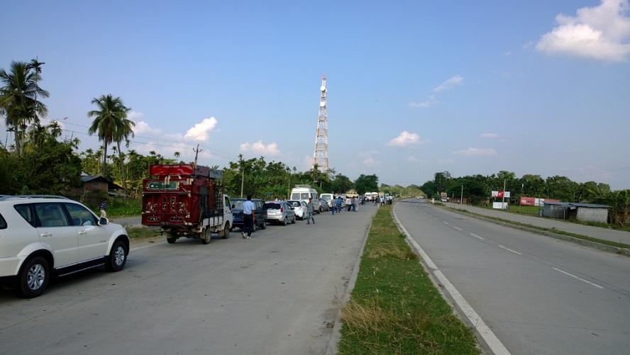 Central Assam bandh total