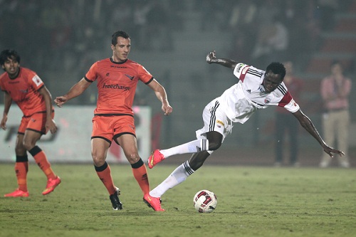 NE United FC lose to Delhi Dynamo