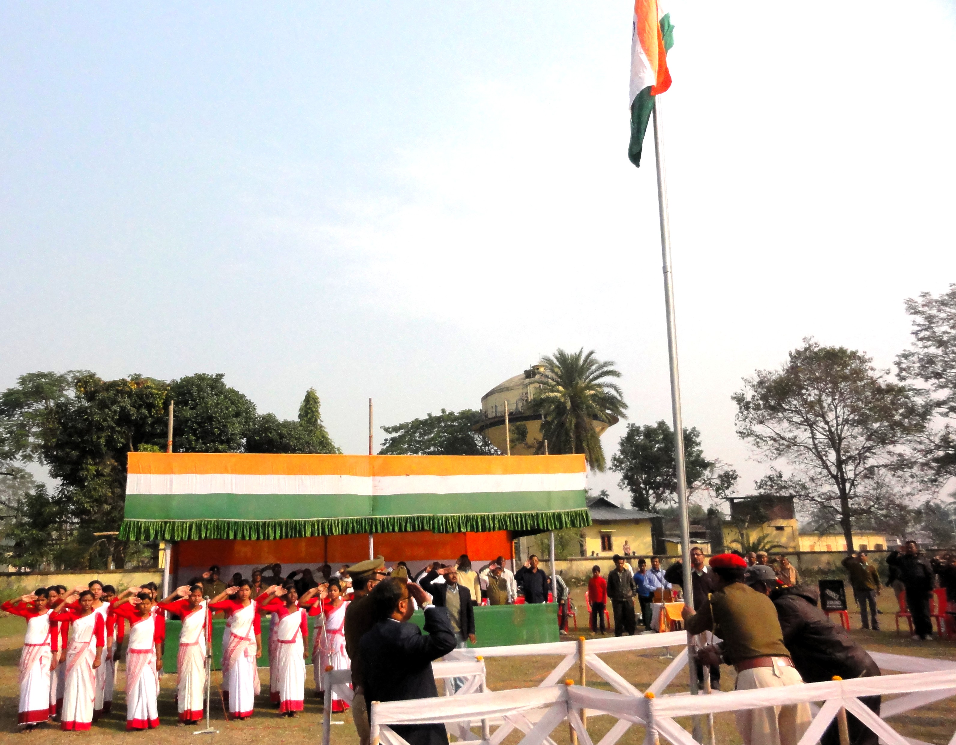 R-Day at Kalaigaon with gaiety