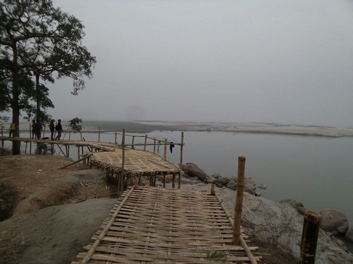 Bamboo Walkway in North Guwahati