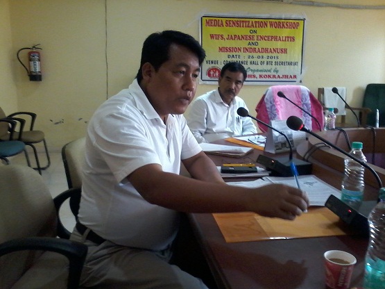 Sensitization workshop on iron and folic acid