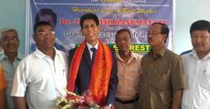 KDSA felicitates Mt. Everest climber