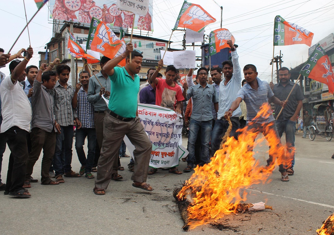 BJP draws flak over land deal somersault 