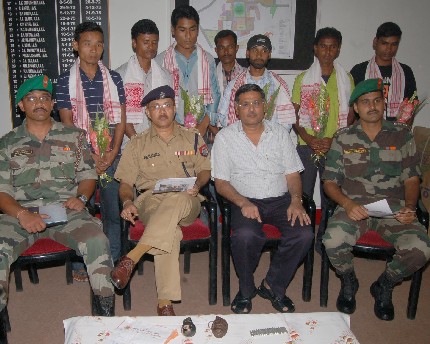 Seven ULFA cadres surrendered today
