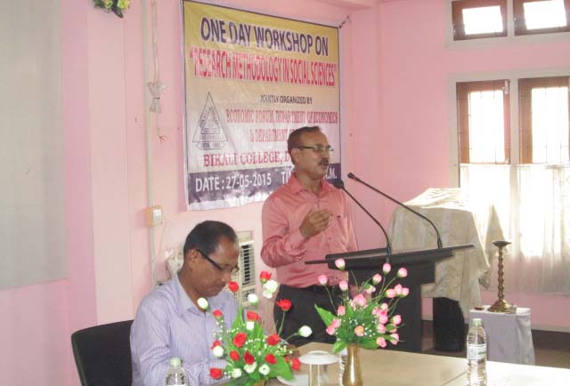 Workshop on Research Methodology in Social Sciences at Bikali College