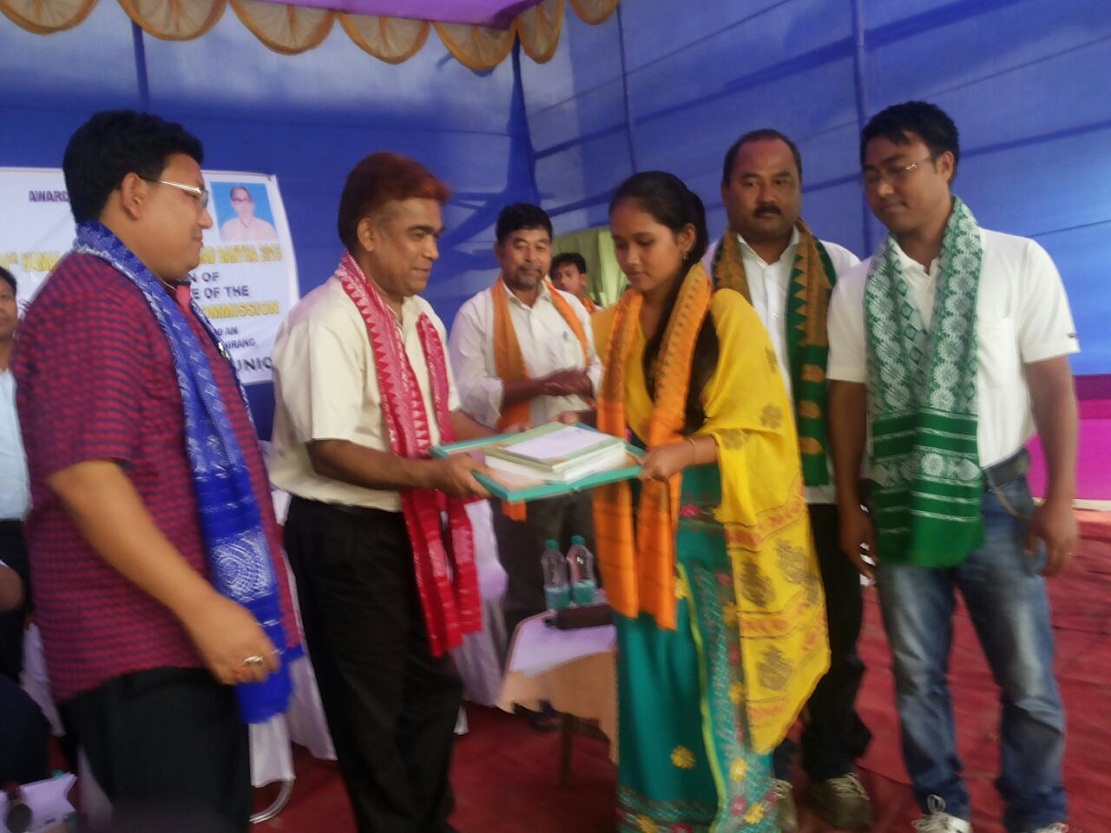 ABSU conferred Kamal Kumar Brahma Derhasad Bantha