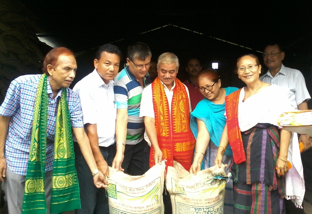 Agril seeds distributed among farmers