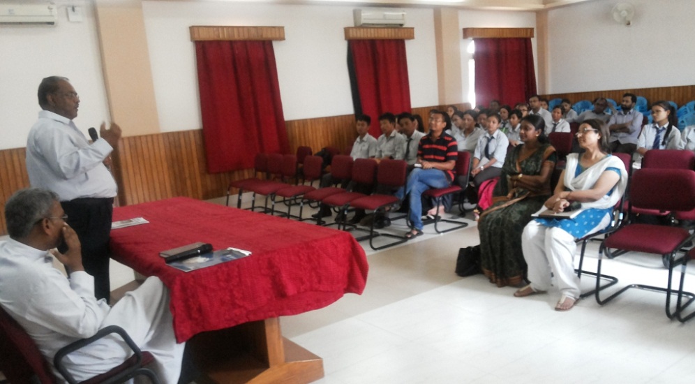 NRI lecturer motivates NE students 