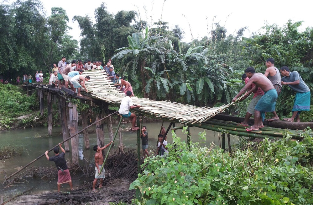Tale of a dilapidated wooden bridge