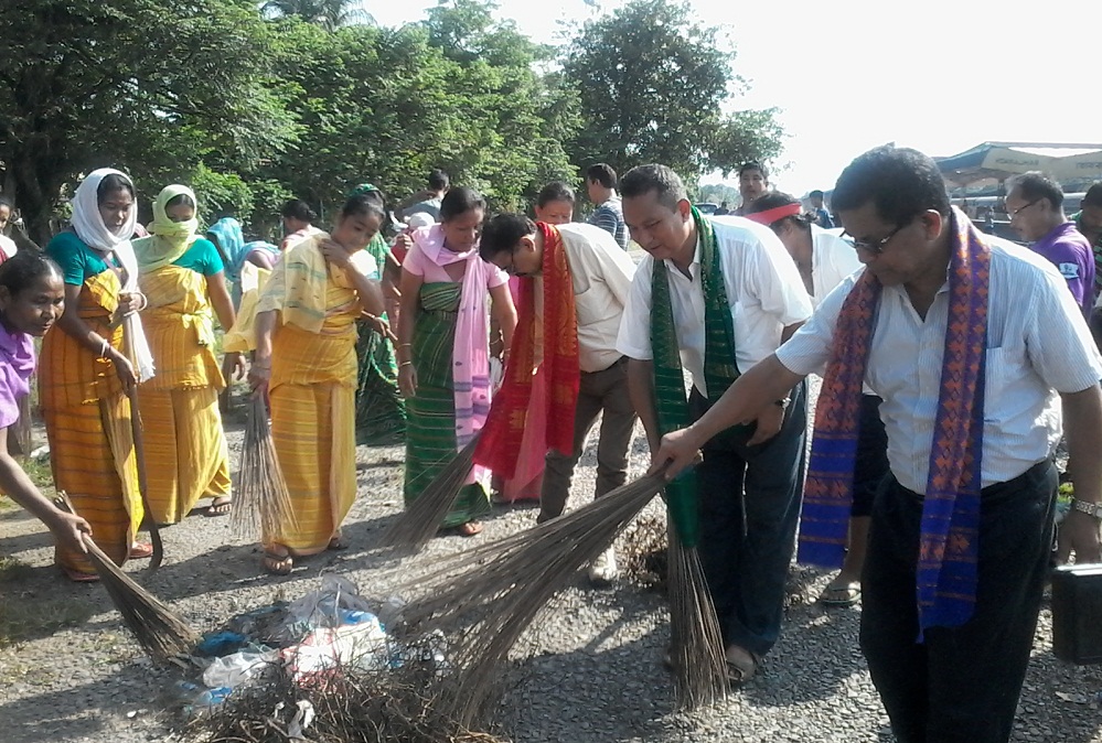 Mass cleaning drive in Kokrajhar