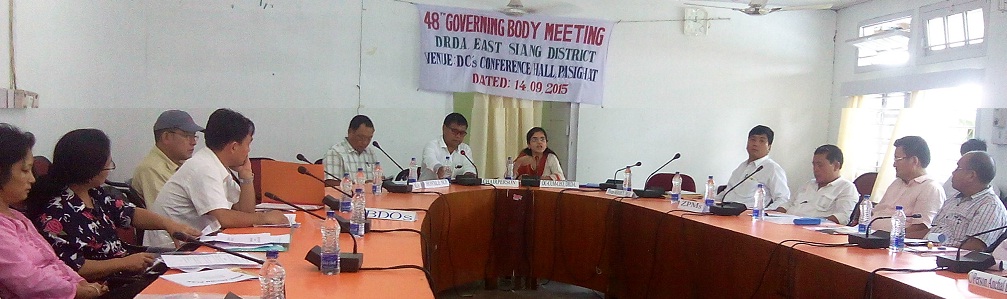 East Siang DRDA meets