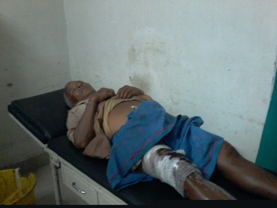 Dozens of injured in road mishap