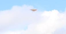 Curious UFO in sky!