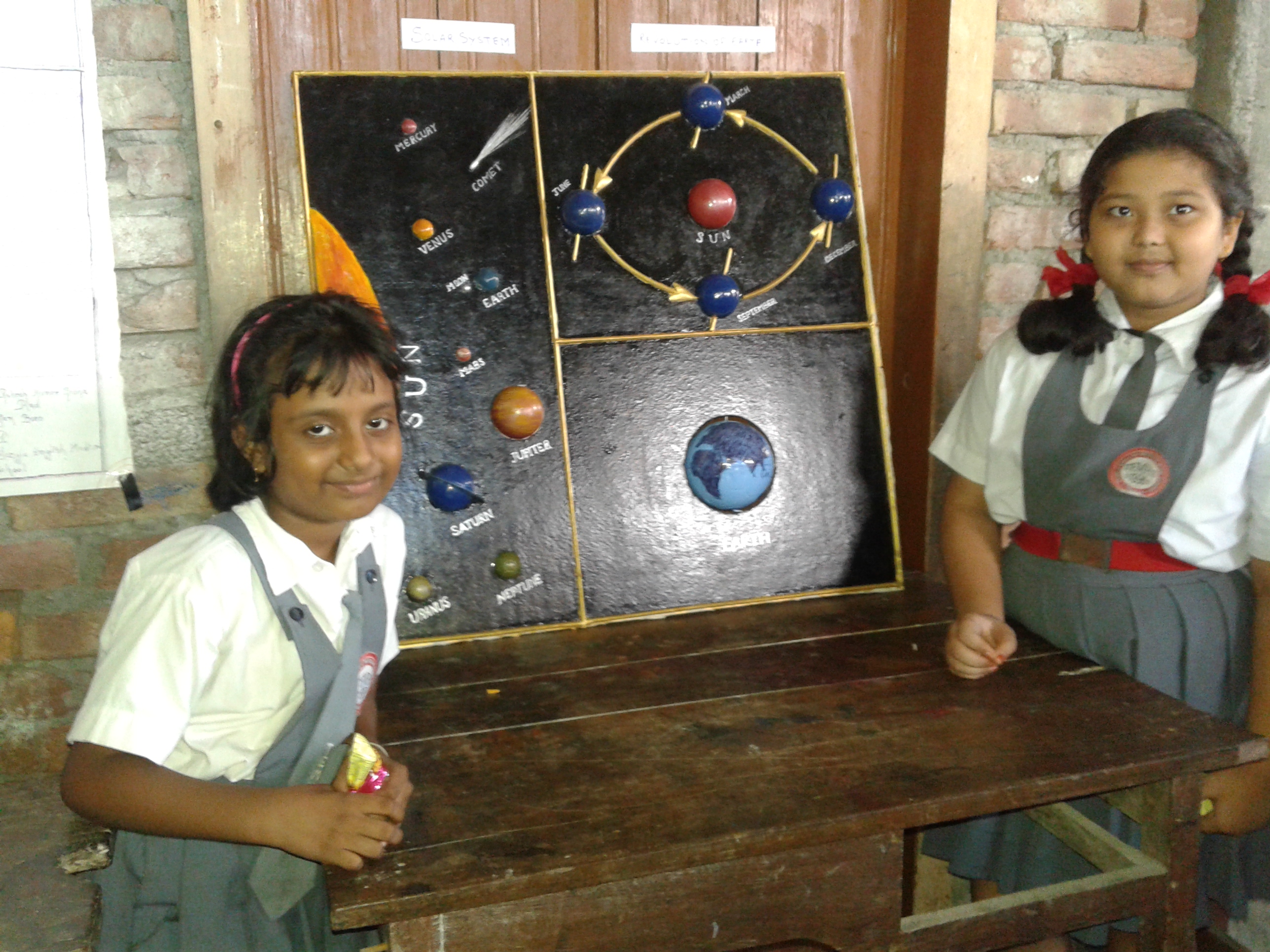 Science exhibition at Tangla