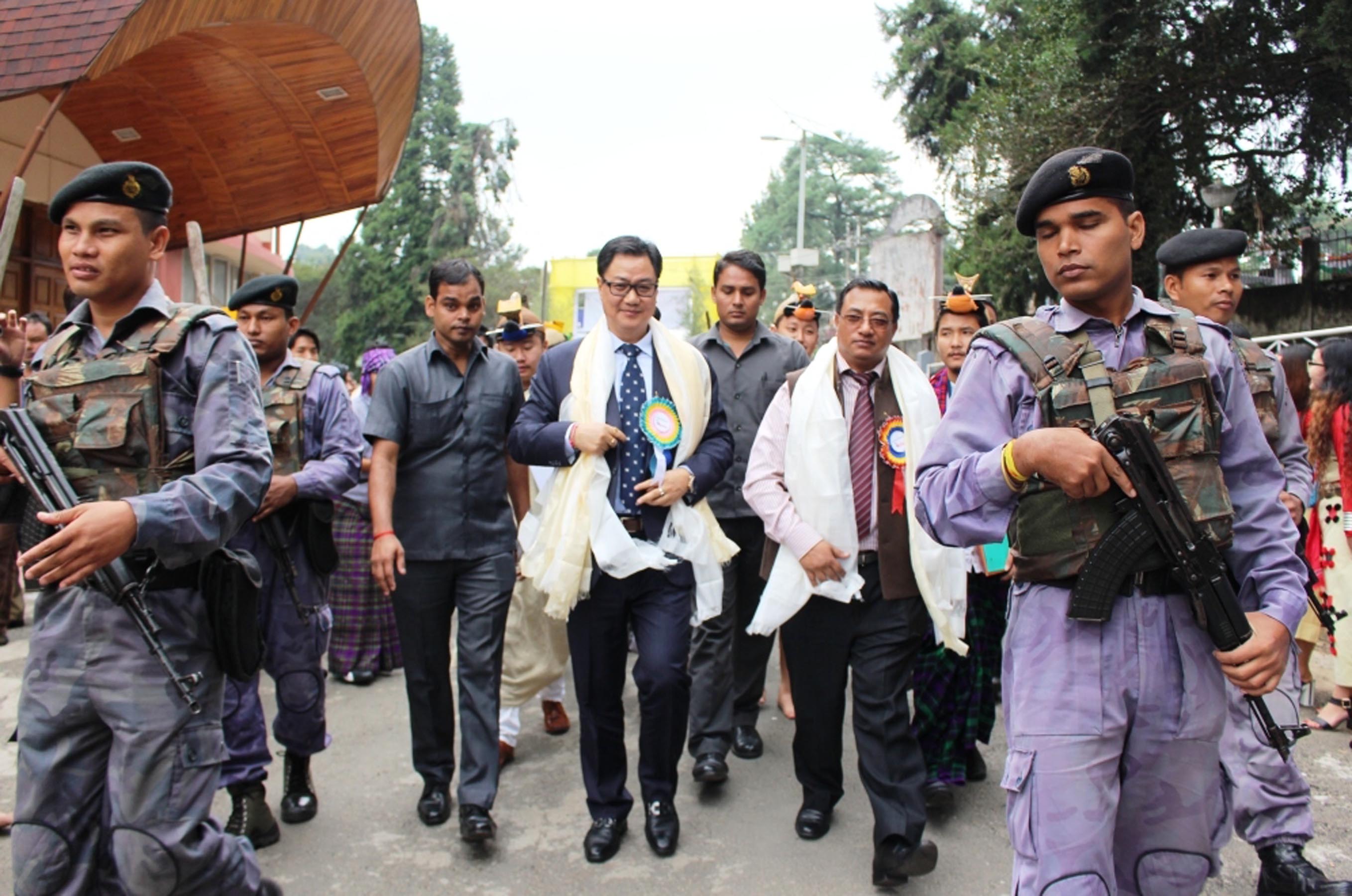 NE merging with north: Rijiju