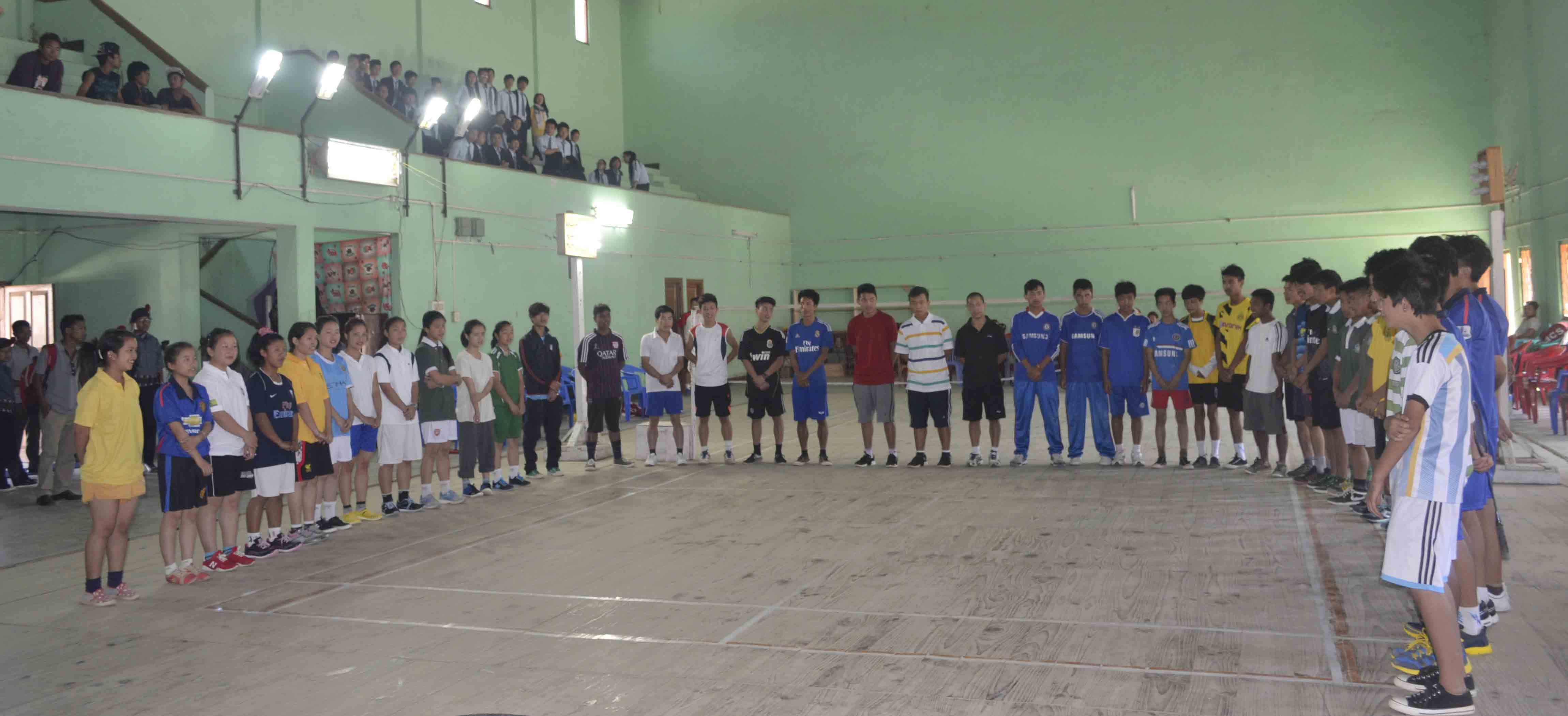 Inter school badminton tourney 