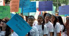 Arunachal students hits Delhi streets