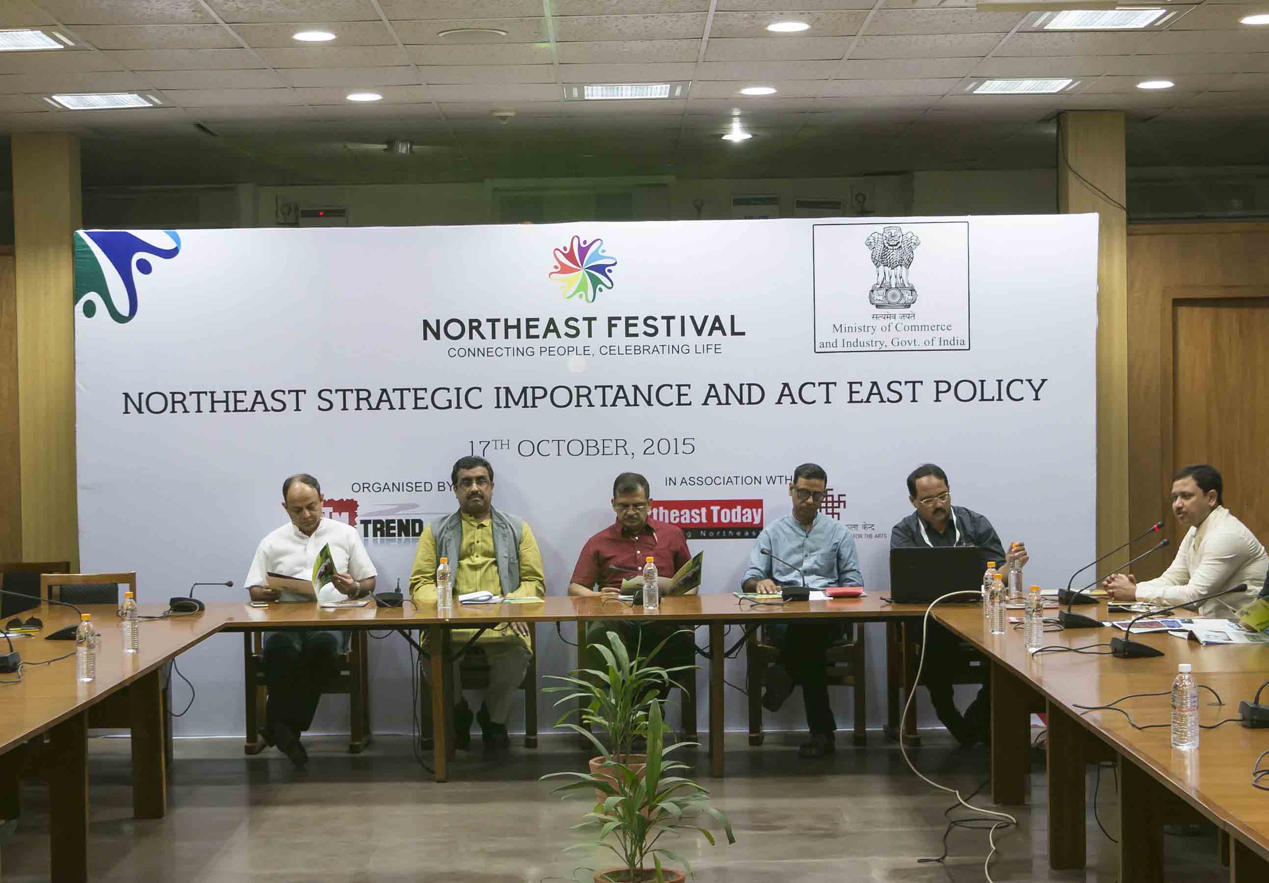 Ram Madhav in NE festival in Delhi 