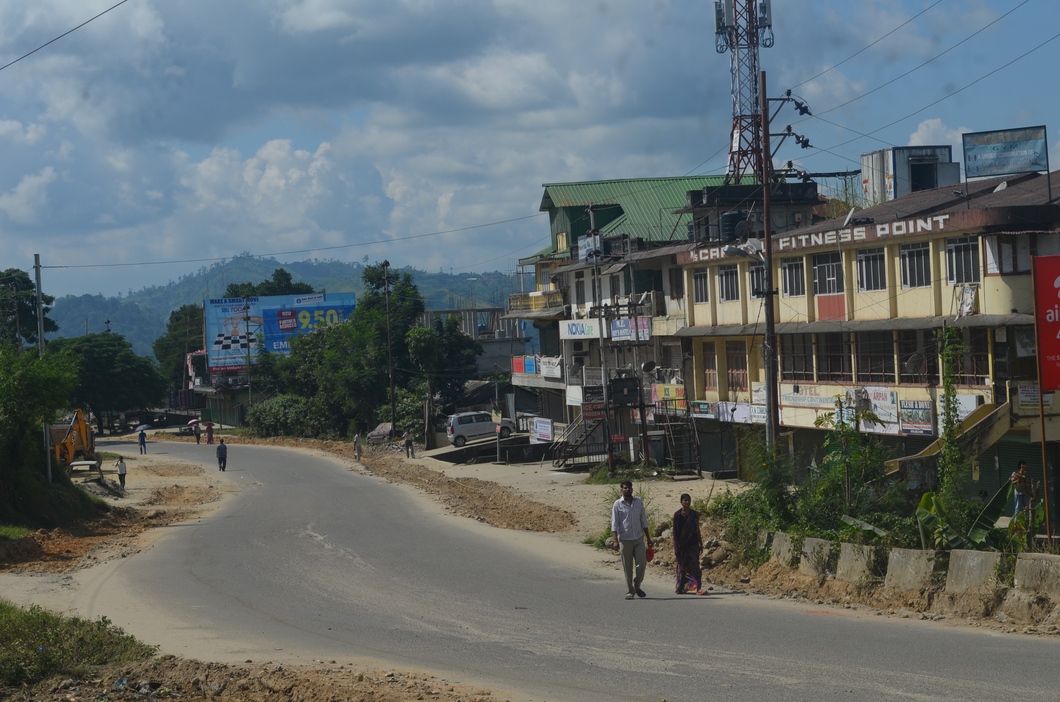 Itanagar bandh total, peaceful