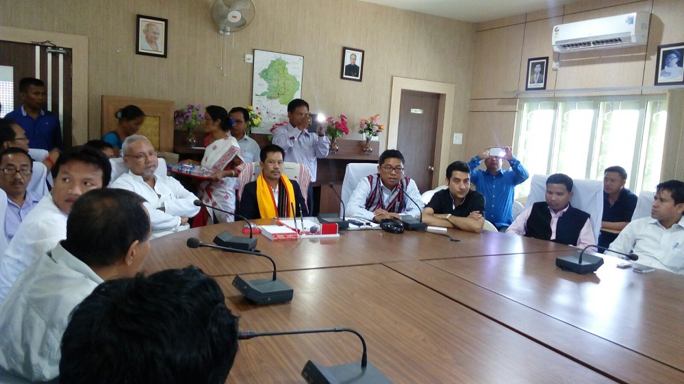 Hojai CEM of NC Hills council
